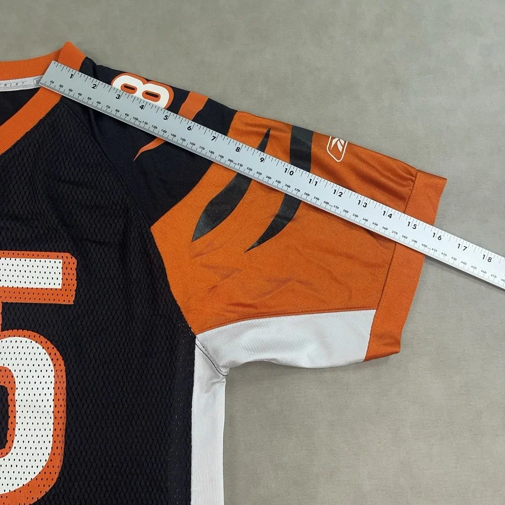 NFL Football Chad Ochocinco Johnson #85 Youth XL Reebok On Field Jersey Black